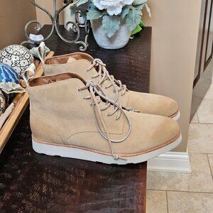 EUC Blackstone Men's OM-53 Suede Boots. Taupe, Sz US 13 / EU 47